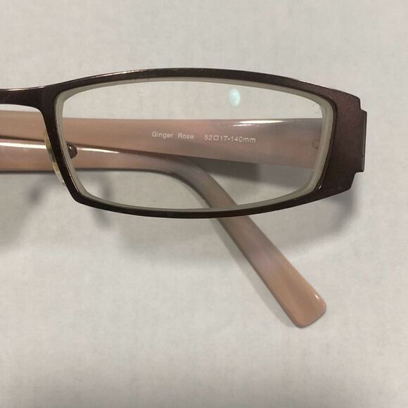 Nicole Millere Metropolis Eyeglass Ginger Rose 52-017-140mm - Picture 2 of 7